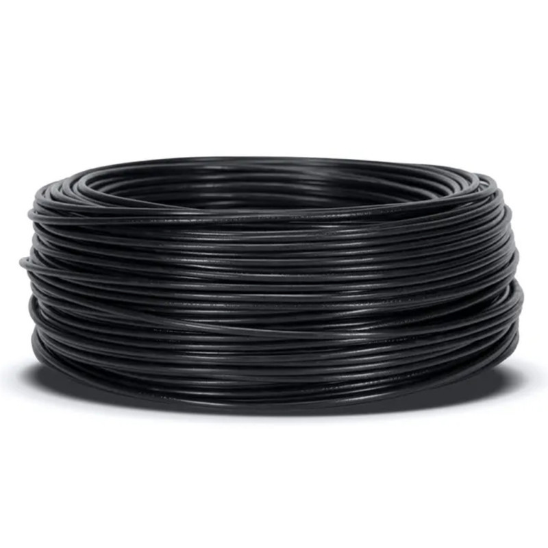 Halogenfreies Elektrokabel 6 Mm² Schwarz 100 M Pvc-draht H07z1-k Elektrokabel
