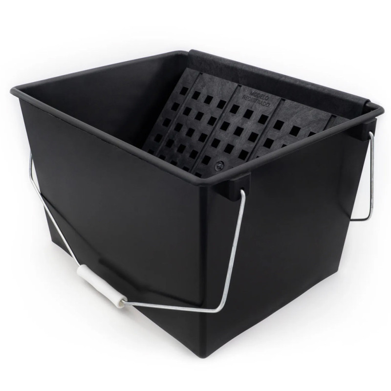Farbeimer Aus Polypropylen, 33 X 27,5 Cm Verstärkter Boden Inklusive Farbgitter