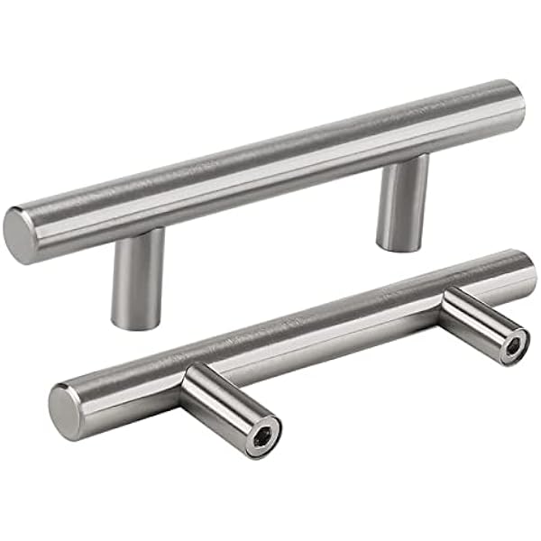 2 Stück Griffe Für Küchenschränke 96mm Lochabstand Küchengriffe Edelstahl Schubladengriffe Schrankgriffe Edelstahl Möbelgriffe Edelstahl Türgriffe Küche Möbel Griffe