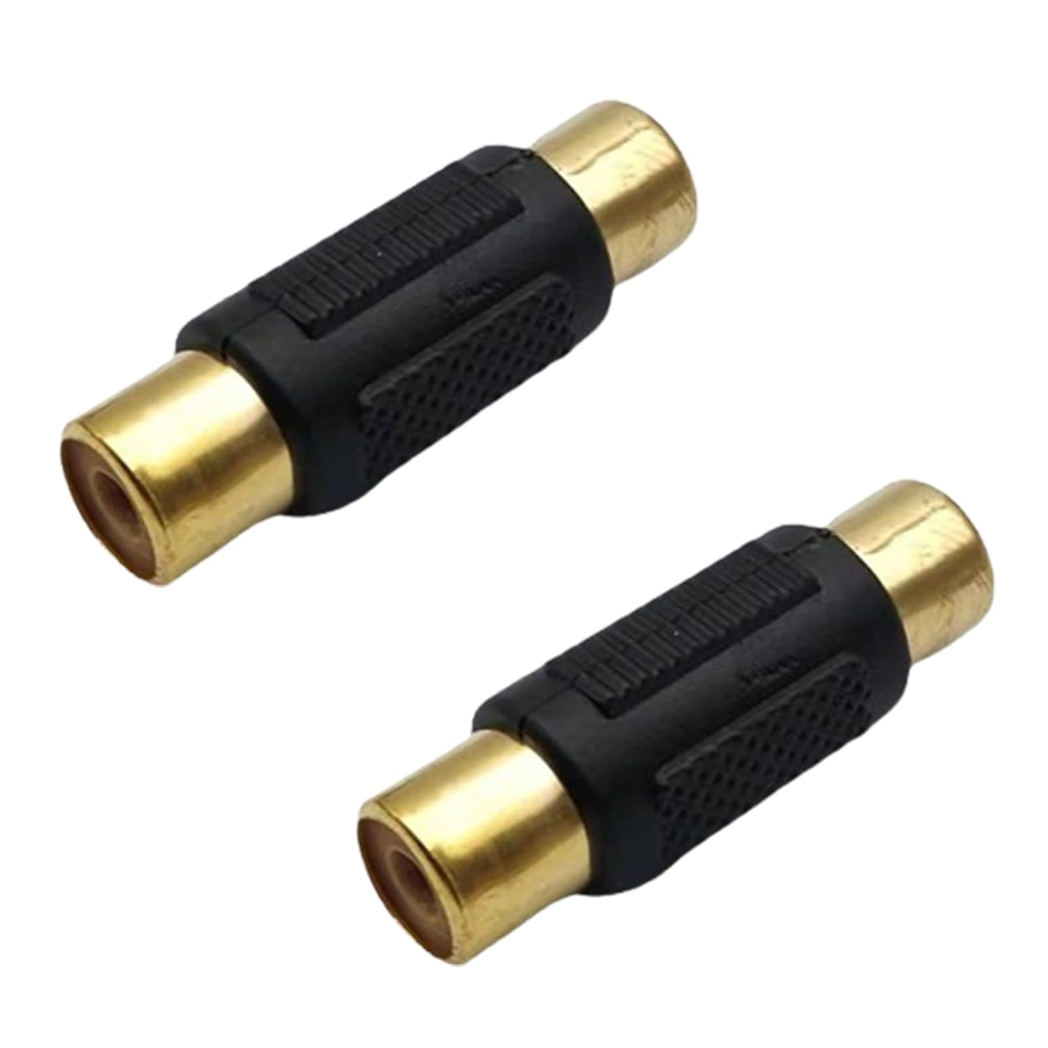 2 Stück Cinch Kupplung Buchse Auf Buchse Audio Video Adapter Für Lautsprecher, Cinch Kabel, Phono, Verstärker