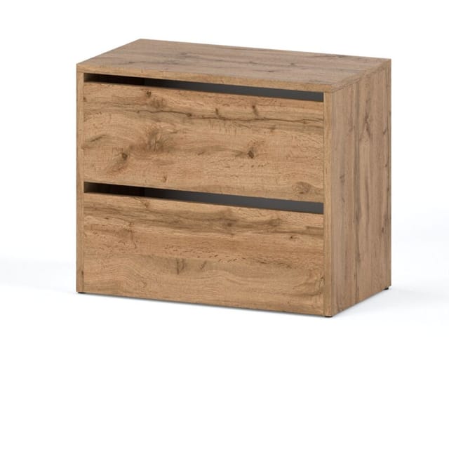 Schuhschrank 60 cm Eiche Wotan mit Flügeltür