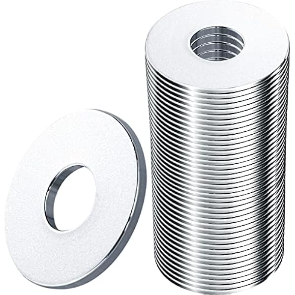 Unterlegscheiben M6x18mm Große 80 Stück Beilagscheiben Edelstahl 304