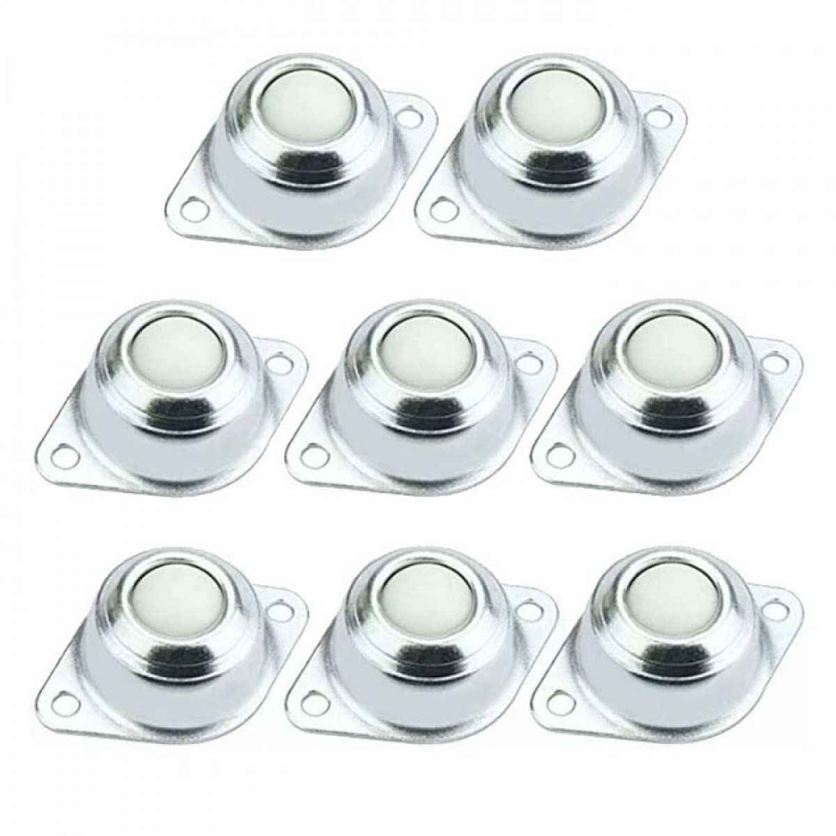 8 Stück Transfer-kugelrollen, Universelle Kugel-möbelrollen, Kugelrollen Für Transfergerät, 360-grad-drehung, Für Möbel, Regale, Vitrinen, Für Transfer-transportgerät, Möbel, (m5 X 16 Mm)
