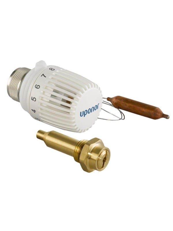 Fluvia t Thermostat mit Fernfühler Push-23 KRS-6 - Uponor
