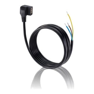 Netzanschlusskabel mit Winkelstecker für Wilo Para - Oventrop