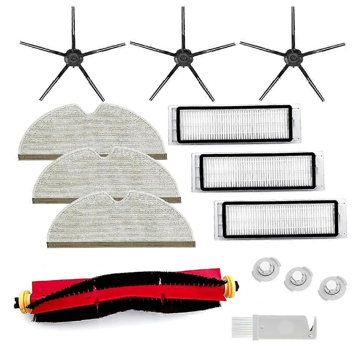 Hauptbürstenset, Hepa-filter Und Reinigungstuch Für S6 Pure, S6 E4, S4 Max, S6 Maxv, S5, S5 Max, S4 E2, E3, E5, E20, E25 Und E35