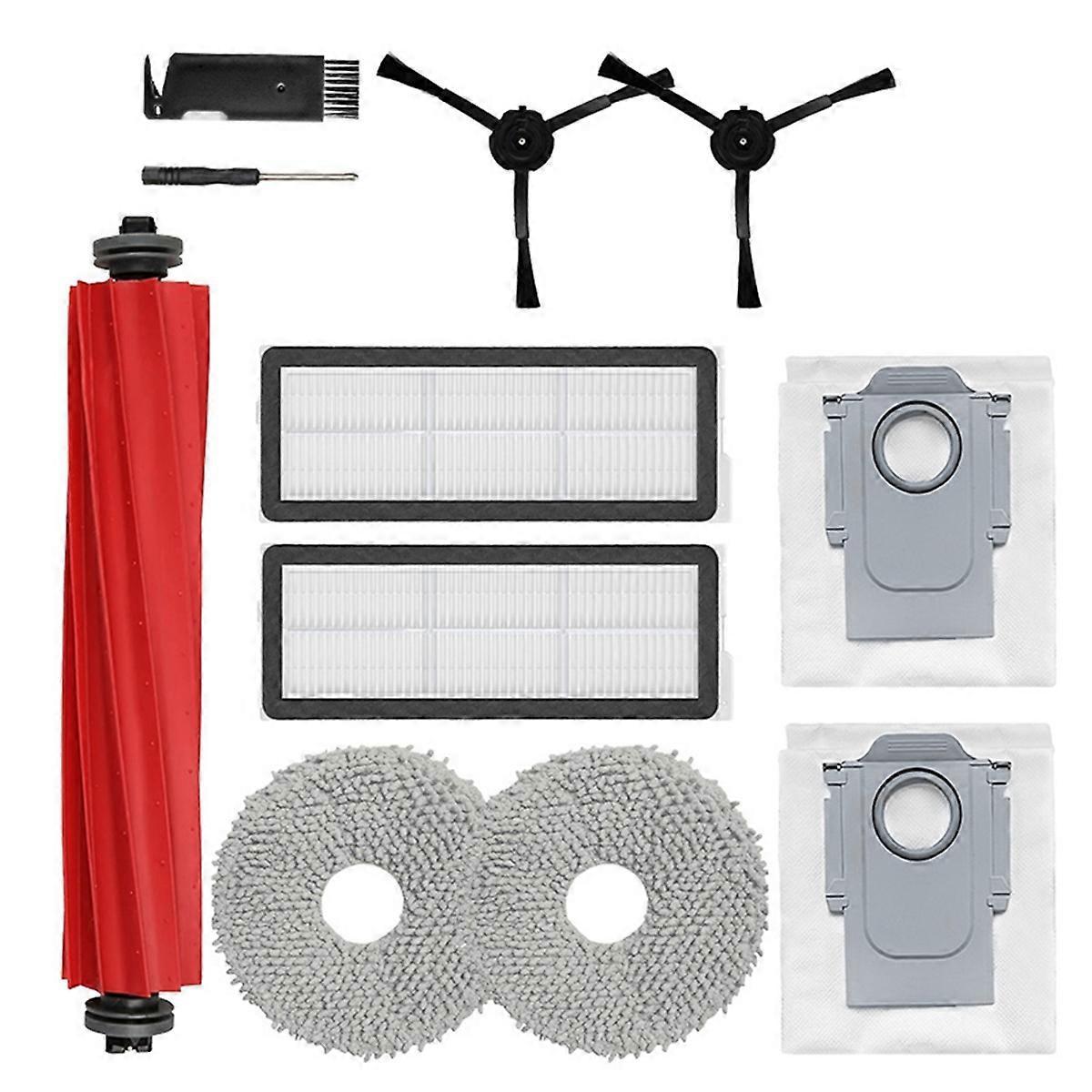 Ersatzteile Für Die Saugroboter Qrevo Pro/qrevo Maxv/qrevo S: Hauptseitenbürste, Reinigungstuch, Hepa-filter, Staubbeutel