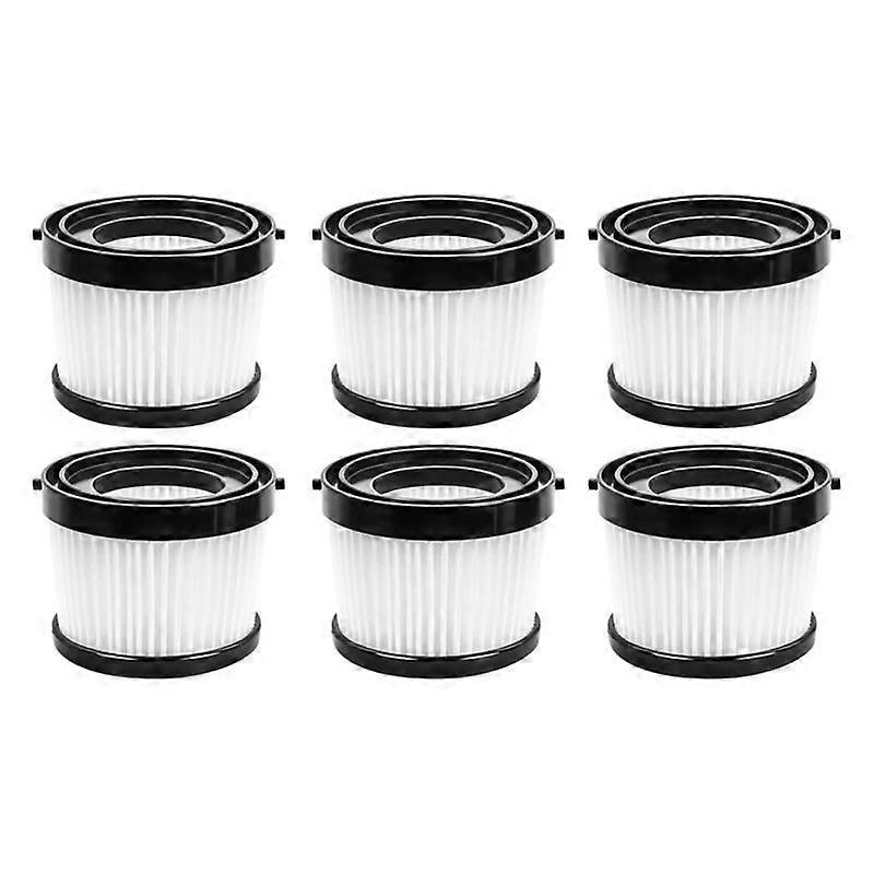 6er-pack Filter, Kompatibel Mit Dem Kabellosen Handstaubsauger Dewalt Dcv501hb 20v: Waschbare Und Wiederverwendbare Filter