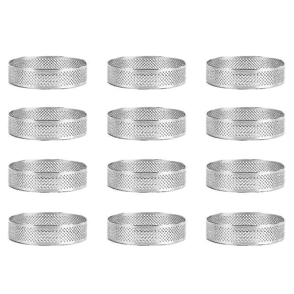 12-teiliges Backblech Und Rustfrittstahl, Perforiertes Backblech, 6 Cm