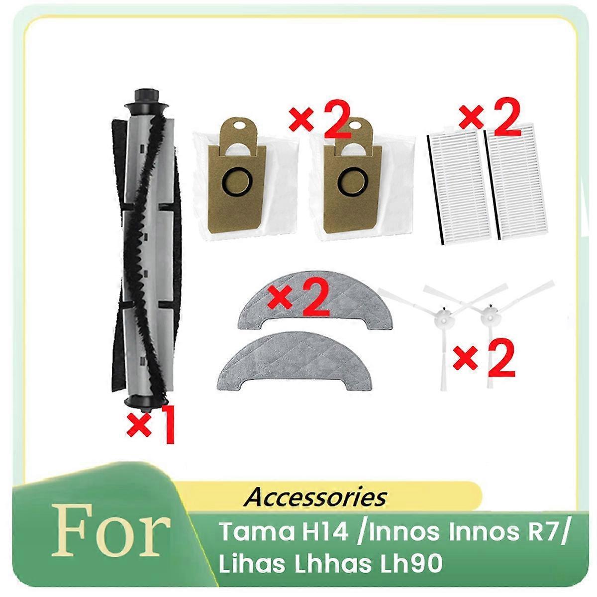 Teile Kompatibel Mit Den Saugrobotern H14, Innos R7 Und Lihas Lh90: Zubehör Und Ersatzteile