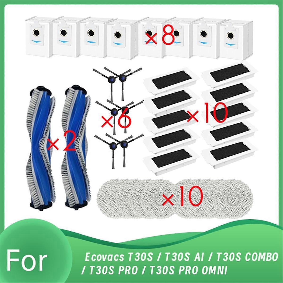 36 Ersatzteile Für Die Saugroboter T30s / T30s Ai / T30s Combo / T30s Pro / T30s Pro Omni