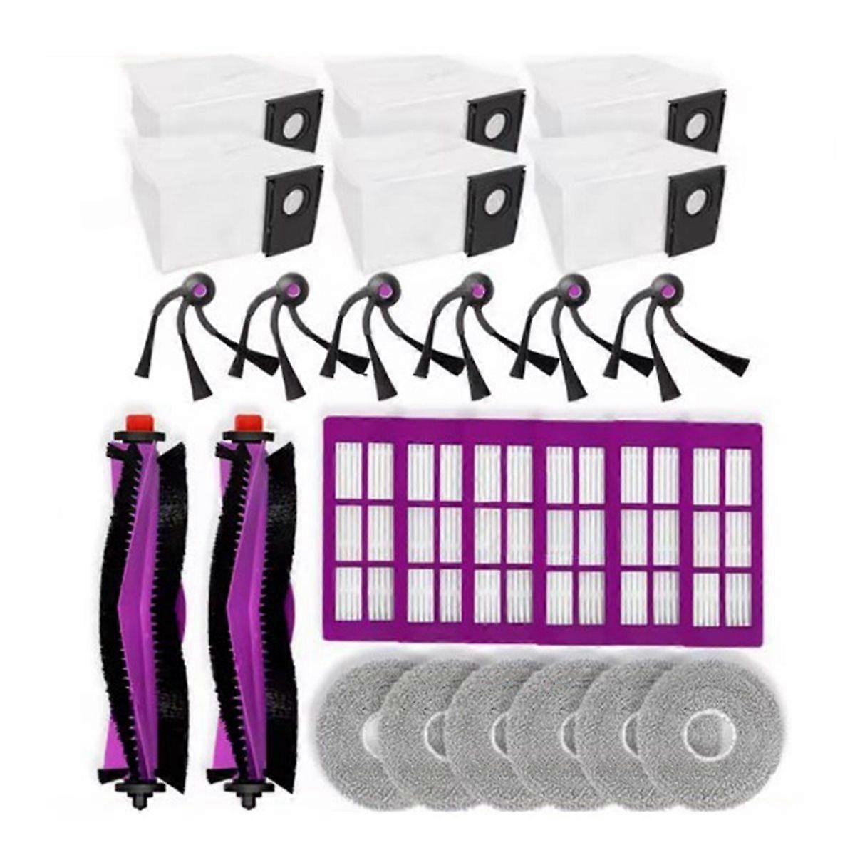 Set Mit 26 Teilen, Kompatibel Mit Dem Staubsauger J15 Max Ultra: Ersatzteile Für Hauptbürste, Hepa-filter, Tuch Und Staubbeutel.