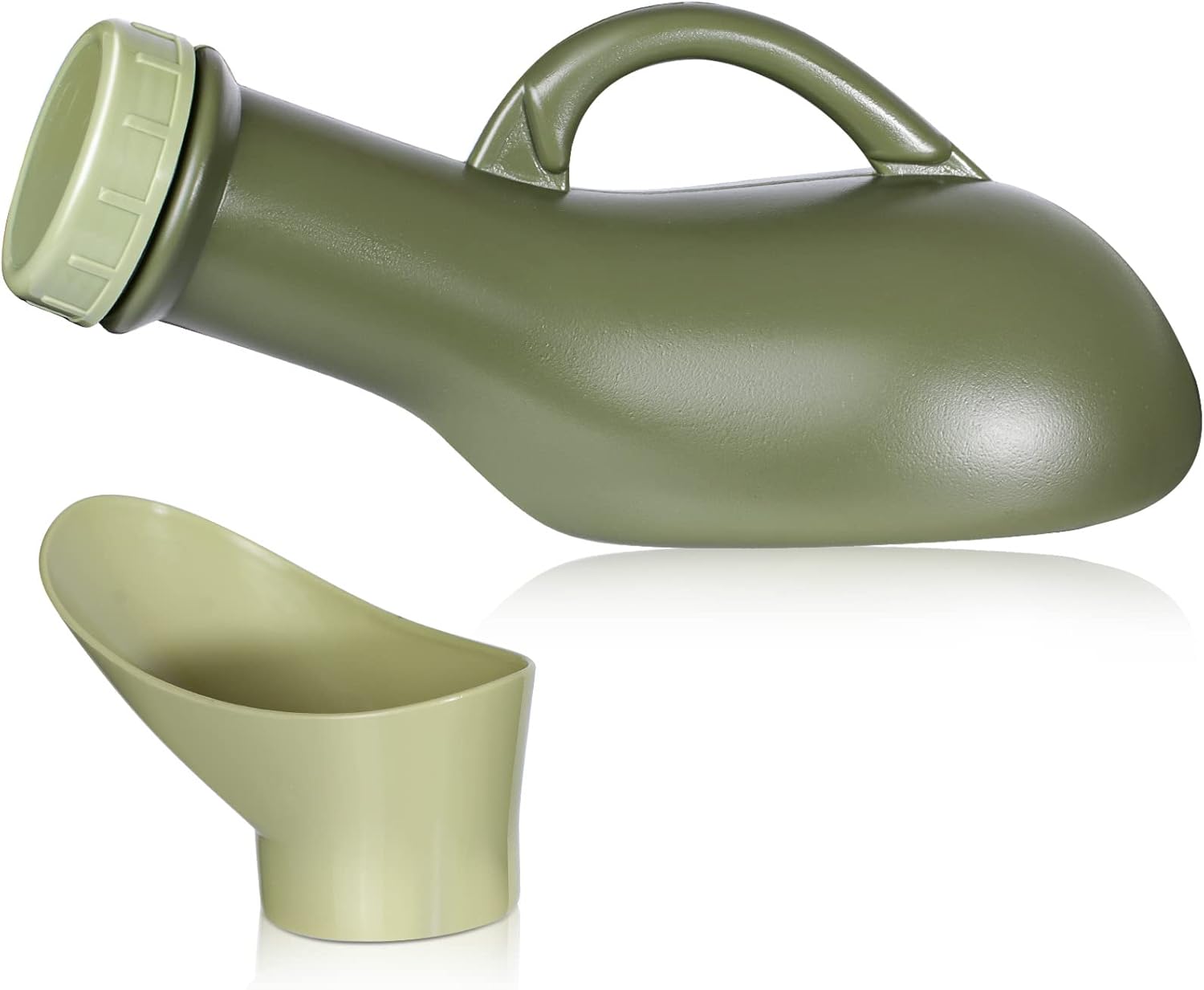 Unisex-urinalflasche Für Inkontinenz, Tragbare Urinflasche, Große Urinbehälter Für Camping, Autoreisen, Staus Und Warteschlangen, 1 Liter