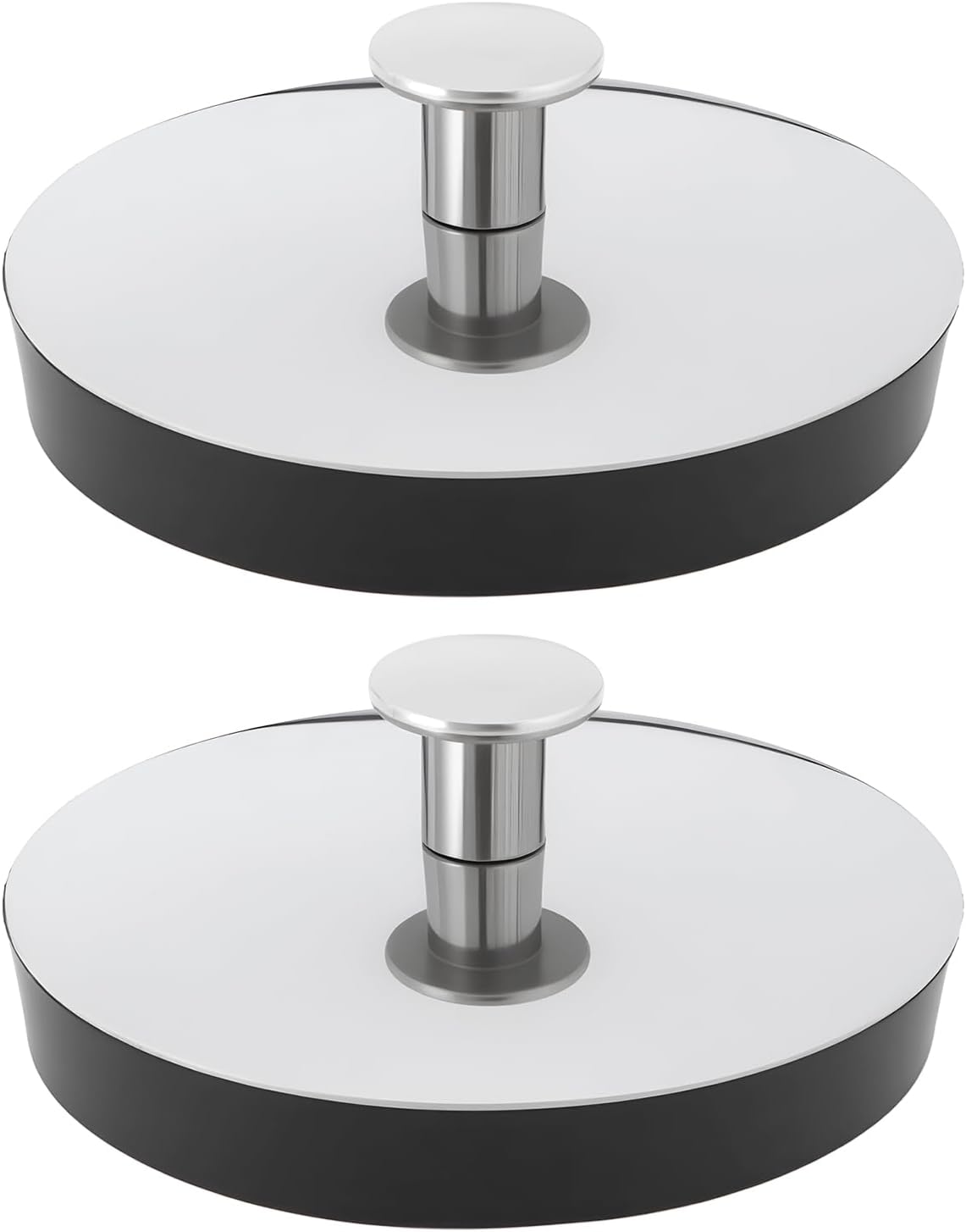 Set Mit 2 Großen Gummi-abflussstopfen (5,3 X 2,2 Cm) Für Badewanne, Spüle, Küche