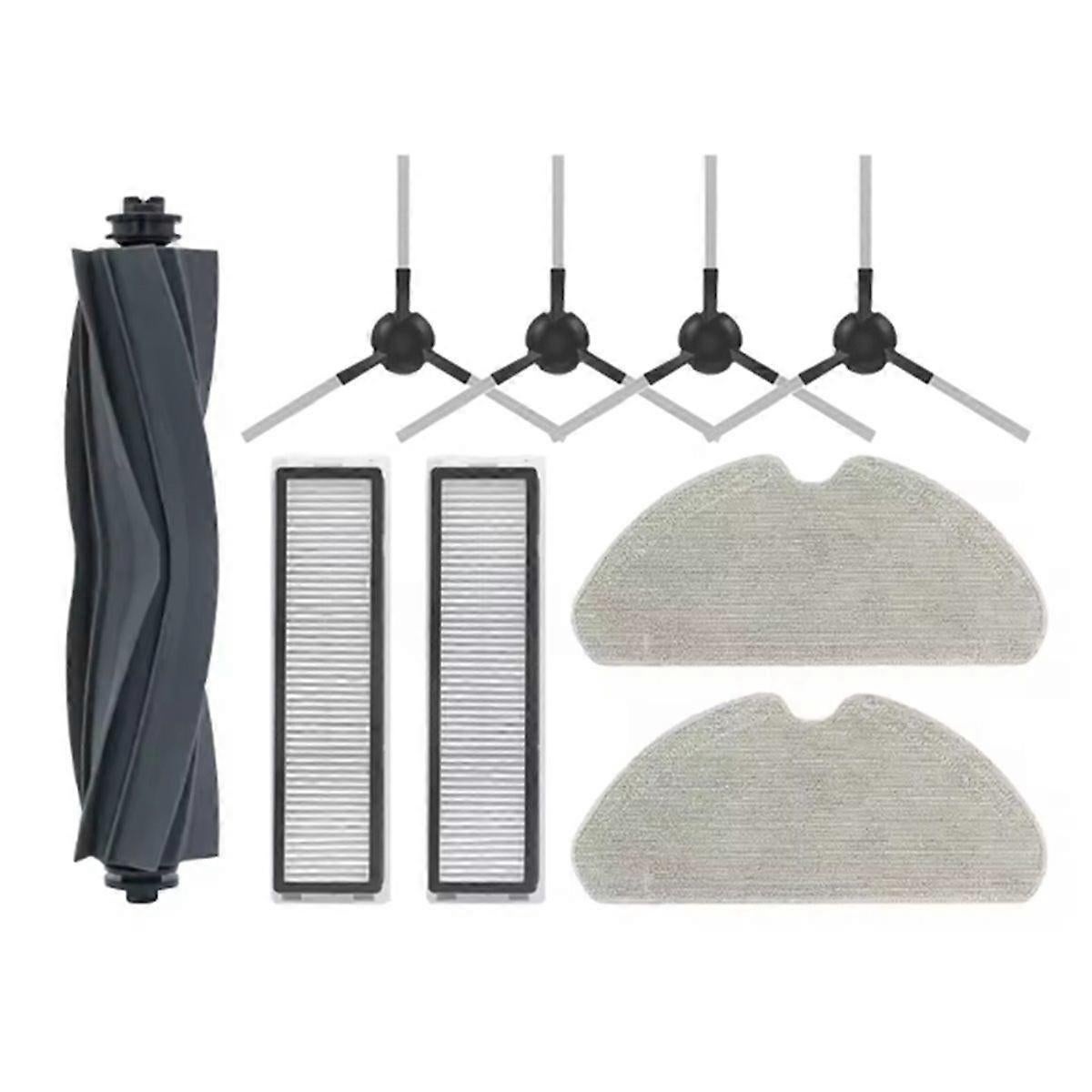 Ersatzteile Kompatibel Mit Den Staubsaugern D9 Max Gen 2 / D10s Pro / D10s: Hauptbürste, Seitenbürste, Reinigungstuch Und Hepa-filter