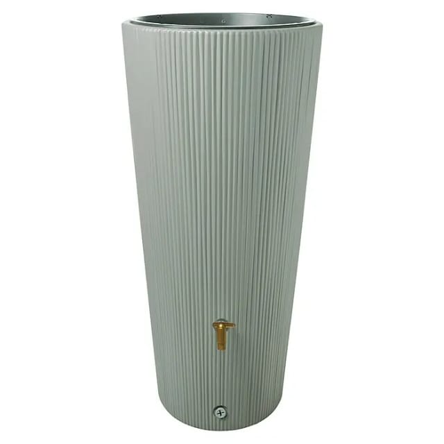 4rain - Regenspeicher Vaso 2 in 1 Decor 220 l agave mit Pflanzschale Regentonne