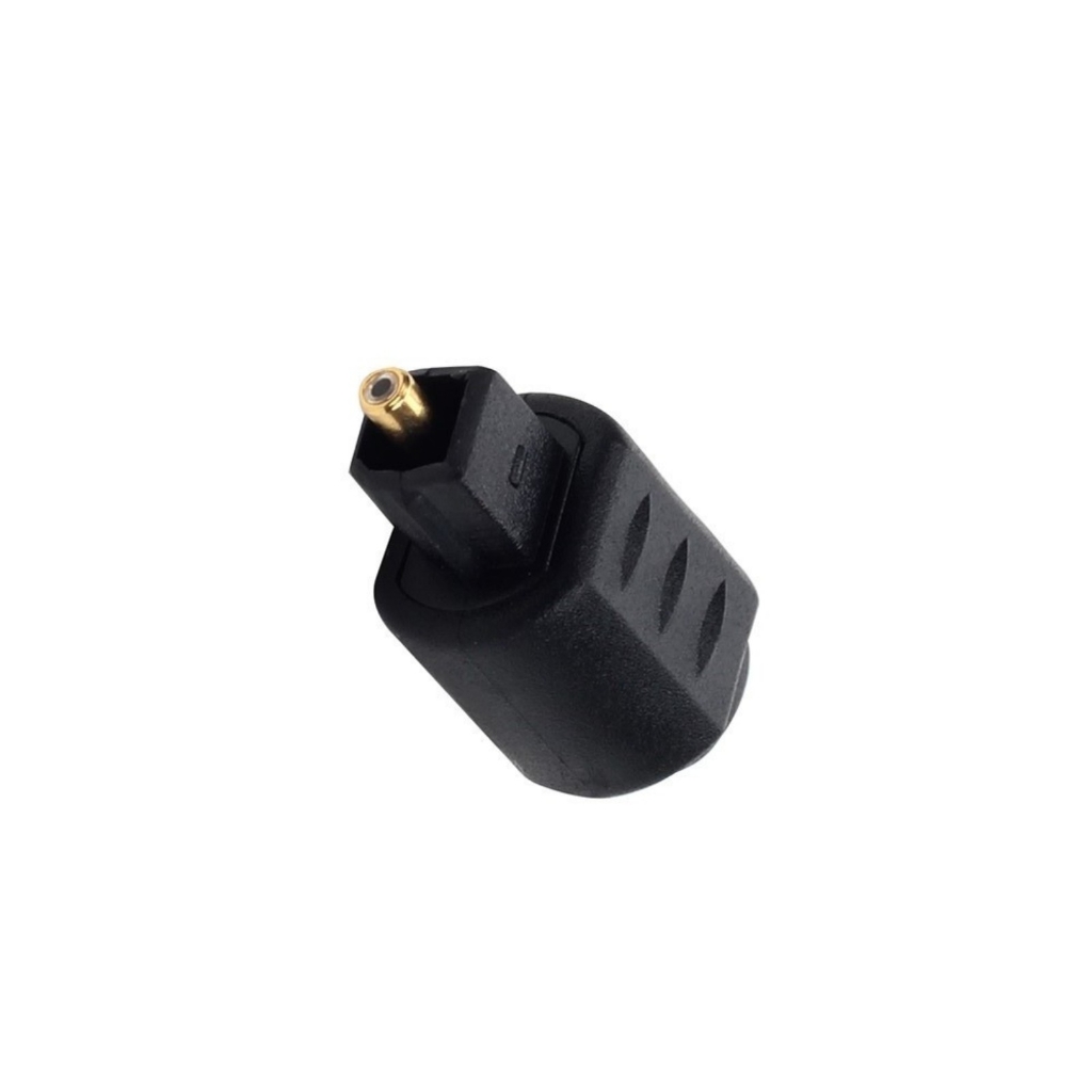 Optisk Lydadapter 3,5 Mm Stecker Auf Toslink Hannadapter Für Digitales Lyd