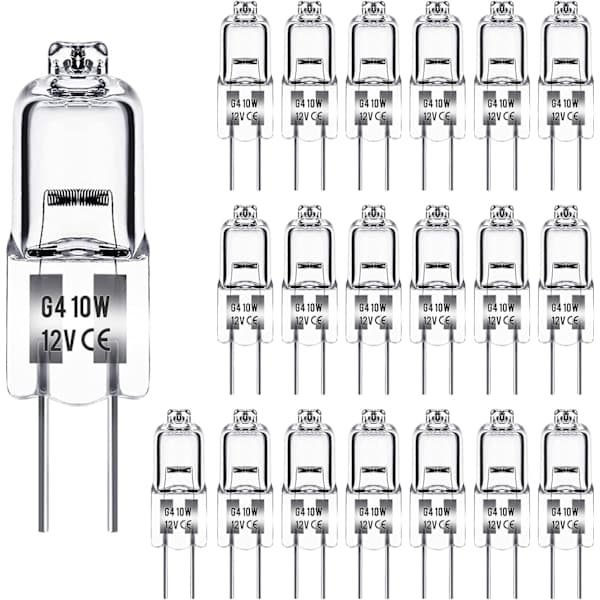 G4 Halogenlampe 10w 12v - Garantie - 10er-packung 10w 10w 10 Stück 10w