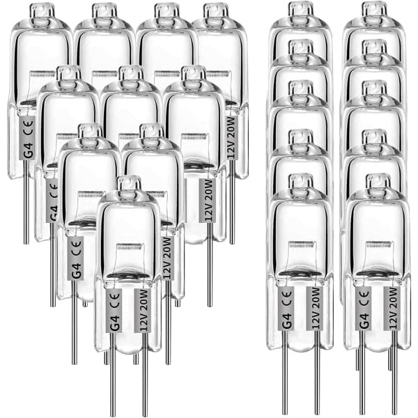 G4 Halogenlampe 20w 12v - Garantie - 20-packung 20w 20w 20 Stück 20w