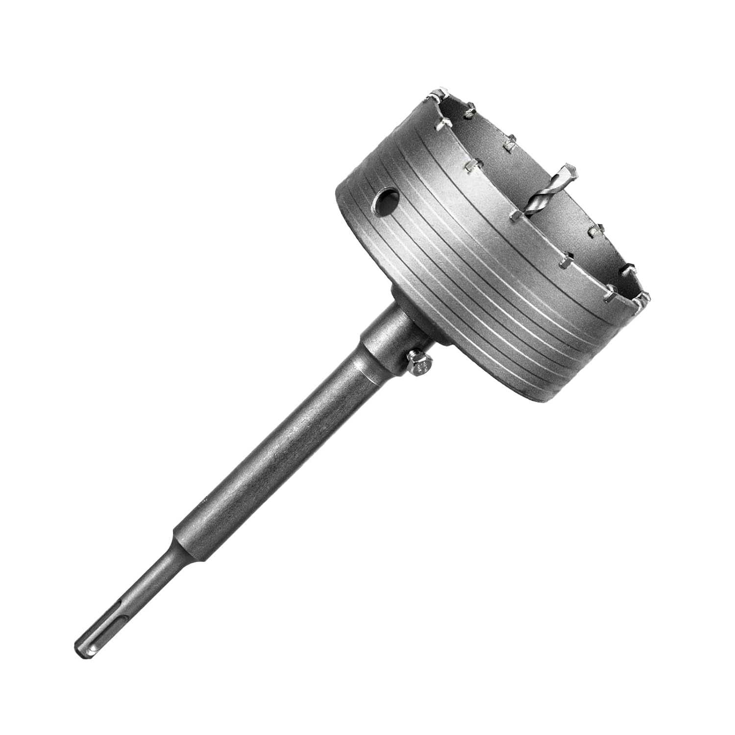 Betonlochsäge, 125-mm-sds-plus-kernbohrer Mit M22-gewinde, 220-mm-schaftbohrer Für Wandsägen, Lochsägen-set Für Mauerwerk, Naturstein, Sandstein Und Marmor
