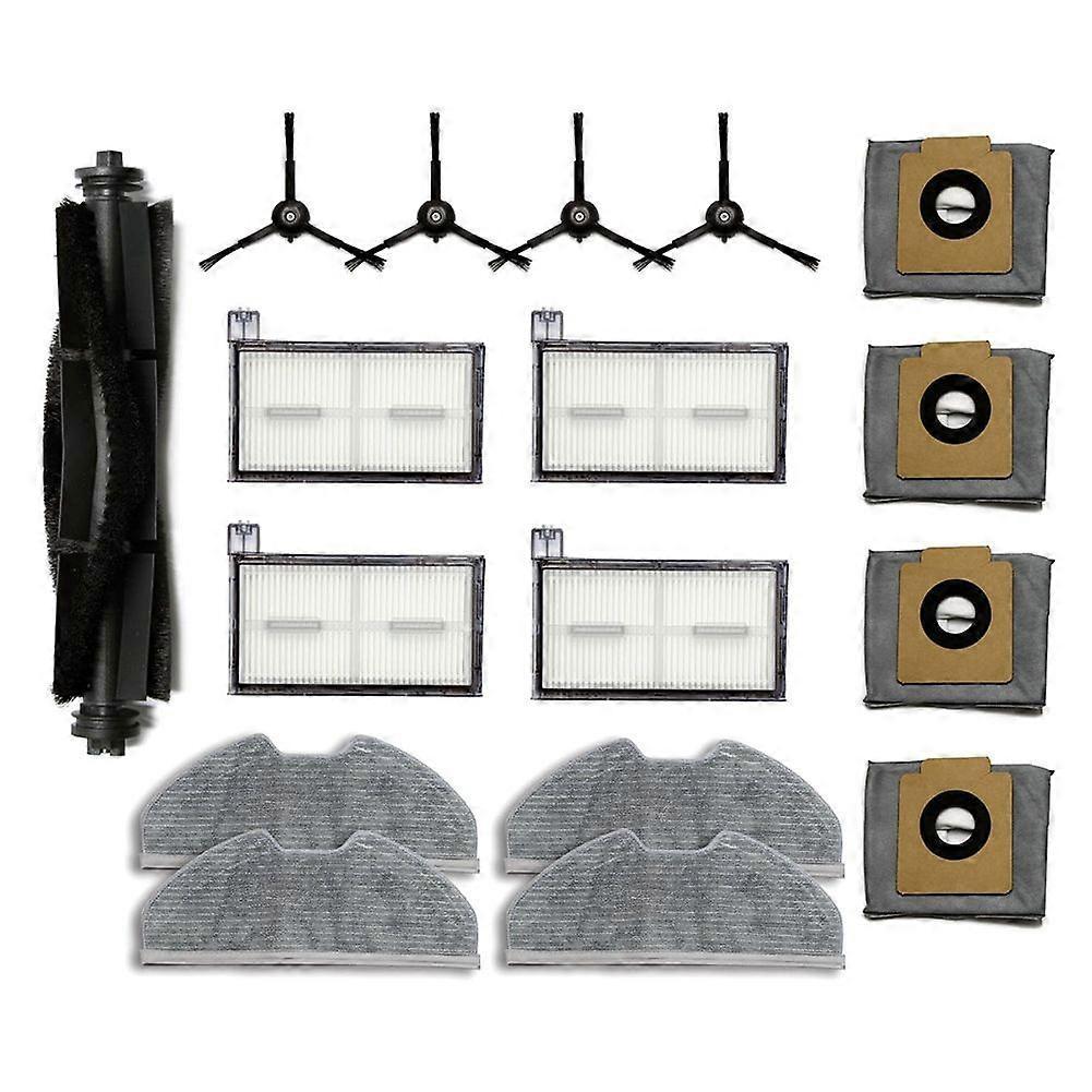 X8 Roboter-staubsauger-ersatzteilset – 17-teiliges Set Inklusive Bürsten, Filtern Und Reinigungstüchern