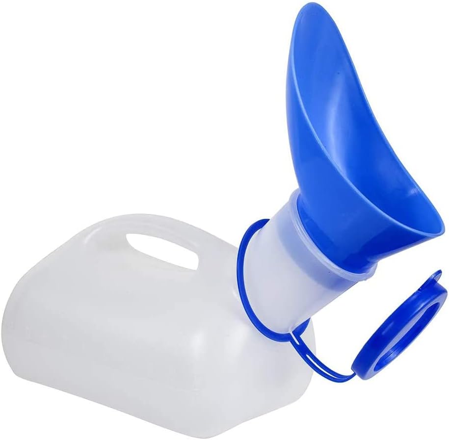 Unisex-urinal, Auto-toilettenurinal, Auslaufsichere Urinflaschen Aus Kunststoff Für Männer Und Frauen, Nachttopf Mit Deckel Und Trichter, Stehurinal Für Kinder Und Erwachsene, Camping Und Reisen