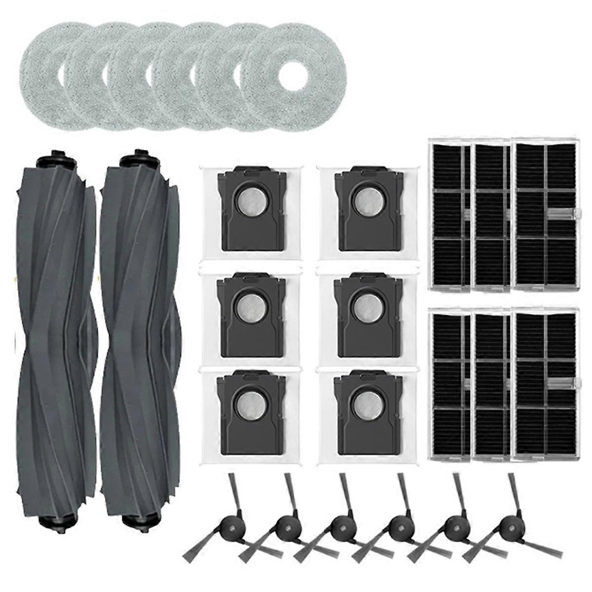 Ersatzteile Für Den Staubsauger L40 Ultra: Hauptwalze, Seitenbürste, Hepa-filter, Reinigungstuch, Staubbeutel, Klimaanlage