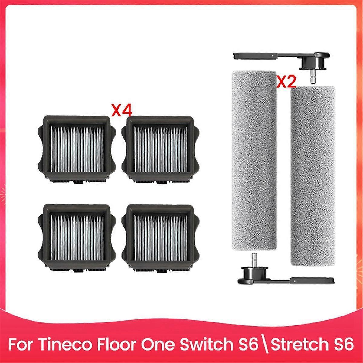 Kompatibel Mit Ersatzteilen Für Die Nass- Und Trockensauger Floor One Switch S6/stretch S6: Rotierende Bürste, Hepa-filter