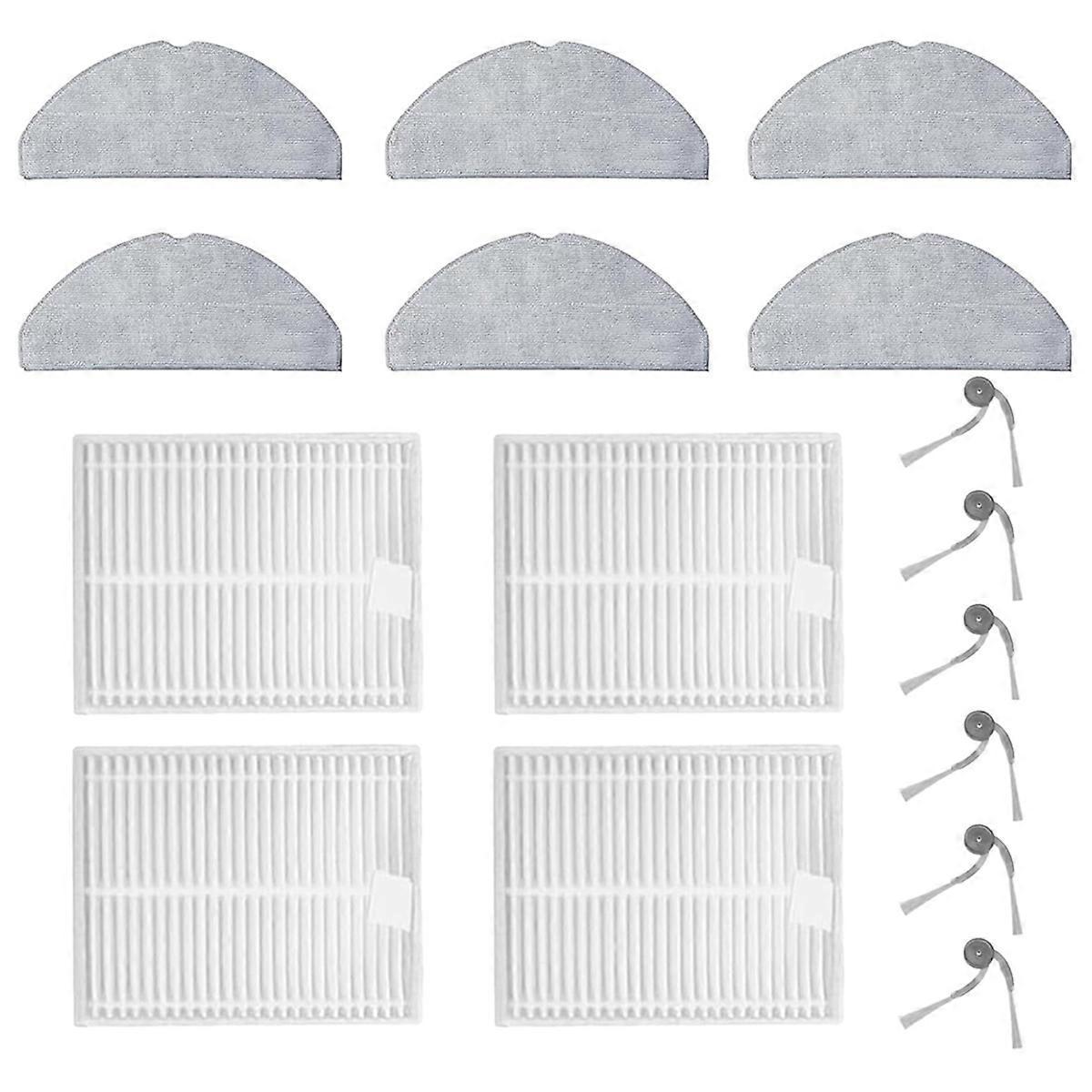 Ersatzteilset Für Staubsauger Der Modelle M5/m5+/l5: Seitenbürste, Reinigungstuch Und Hepa-filter