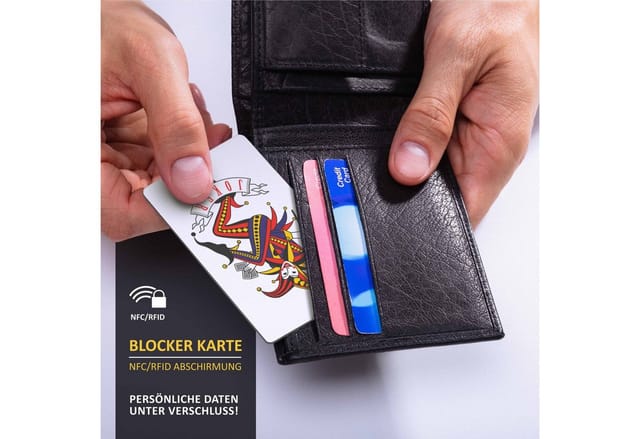 Rfid Blocker Karte zur Abschirmung - Schutz vor Cyber Kriminalität / joker - Aplic