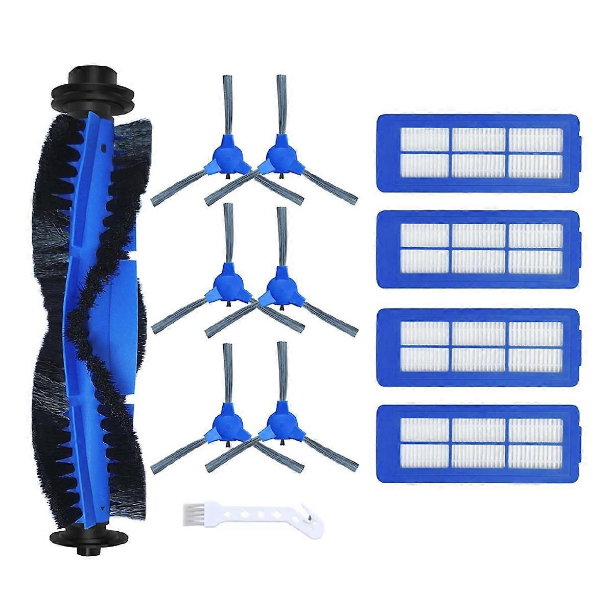 Zubehör Für Die Saugroboter 11s Max, G30, 30c Max Und 15c Max: Hauptbürste, Seitenbürste Und Filter.