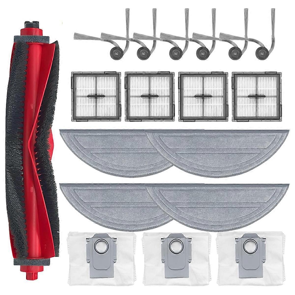 18 Ersatzteile, Kompatibel Mit Den Staubsaugern Q10 S5/q10 S5+/q10 X5/q10 X5+: Hauptbürste, Filter, Staubbeutel