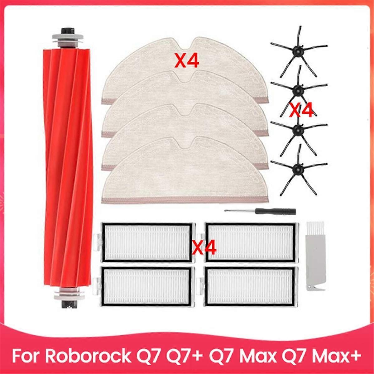15 Ersatzteile, Die Mit Dem Max+ Staubsauger Kompatibel Sind: Zubehör, Hauptbürste, Filter Und Reinigungstuch.