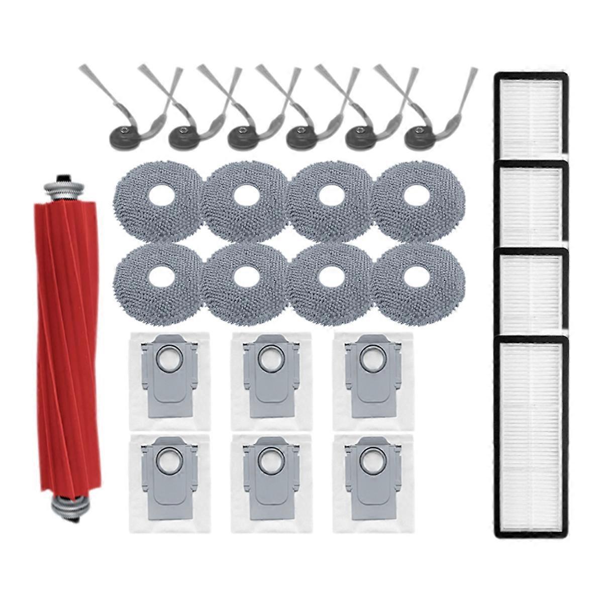 Packung Mit 25 Staubbeuteln Inklusive Bürste, Hepa-filter Und Reinigungstuch, Kompatibel Mit Den Staubsaugern 35a/35s/qr 798/qr 598.
