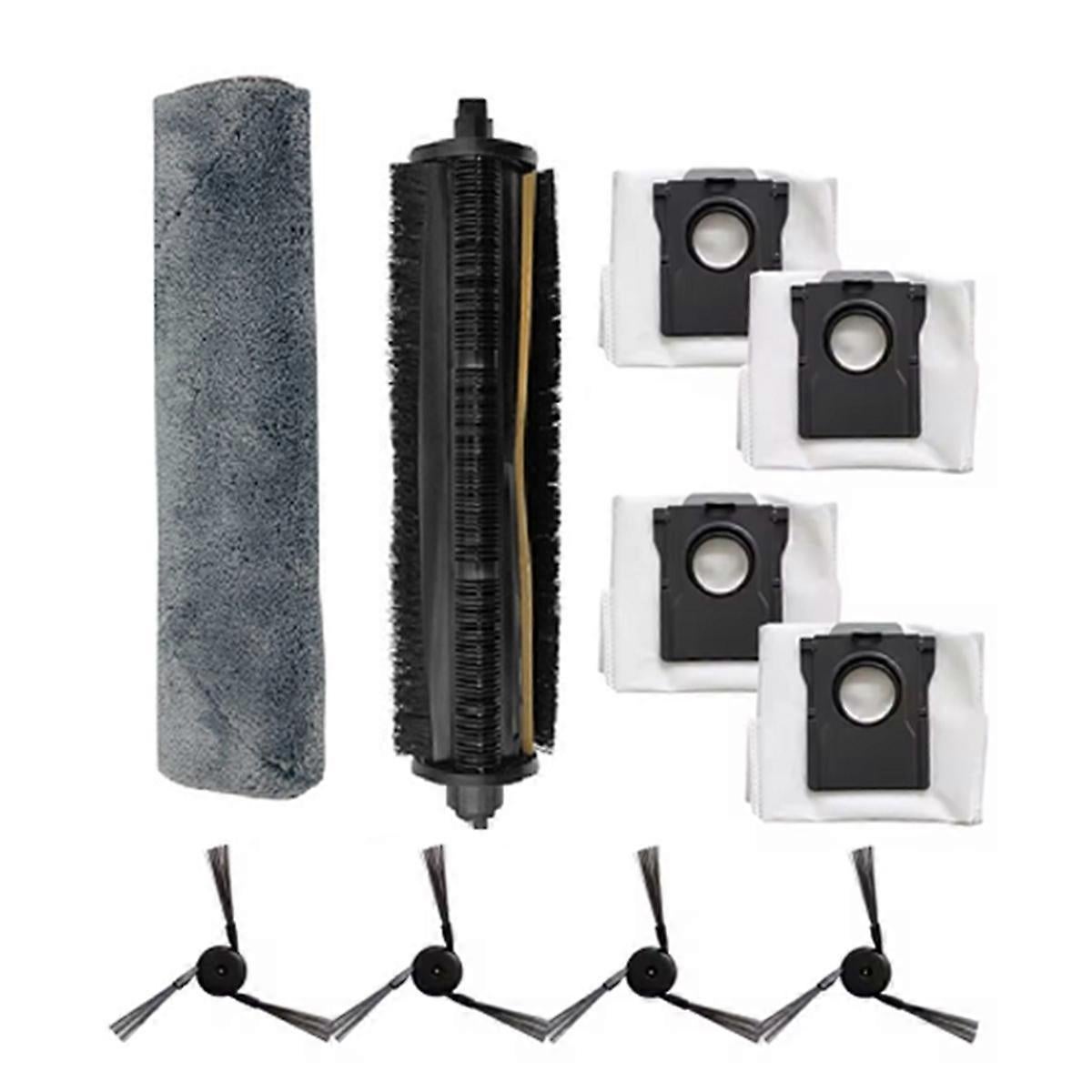 10-teiliges Set Kompatibel Mit Z5 / Z5 Pro / Z50 Ultra: Anti-roll-bürste, Staubbeutel, Seitenbürste, Ersatz-wischmopptuch.