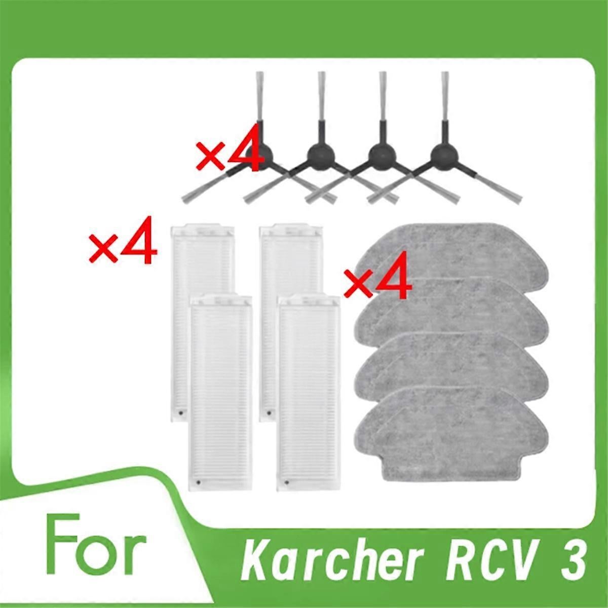 Set Mit 12 Zubehörteilen Für Den Kärcher Rcv 3 Staubsauger
