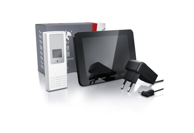 Bearware - Funkwetterstation mit Farbdisplay & Außensensor Barometer, Wettervorhersage uvm.