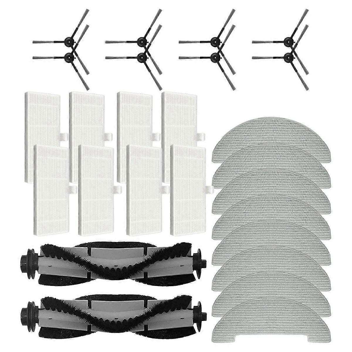 Set Aus Seitenbürsten Und Rotationsbürsten, Kompatibel Mit Dem Saugroboter Vactidy T7 T8 – Ersatzteile