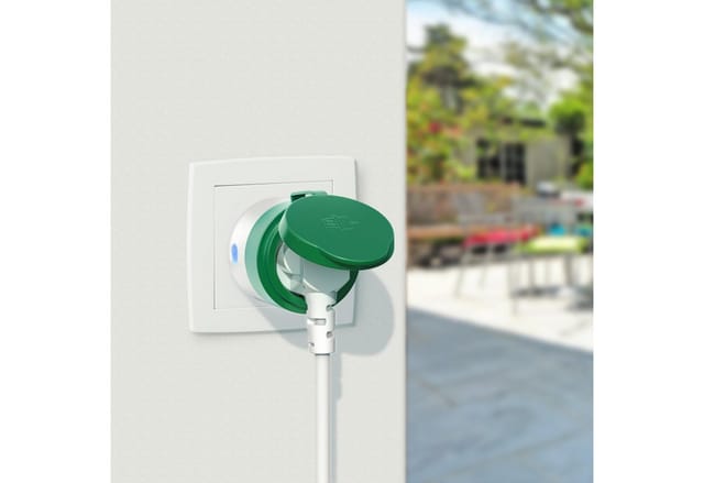 Außenbereich Funksteckdosen-Set 3x Outdoor Steckdosen + Fernbedienung / max. 25m - Bearware