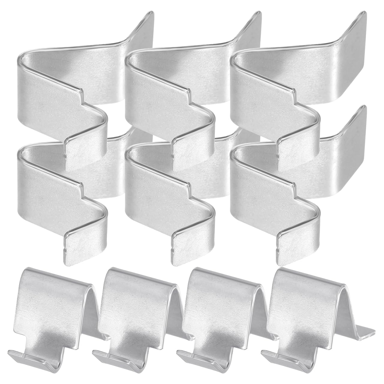 10 Stück Regalteiler-schlaufenclips Für Spinde, Regalclips Für Schränke, Schrankclips, Spindclips, Eisengitter
