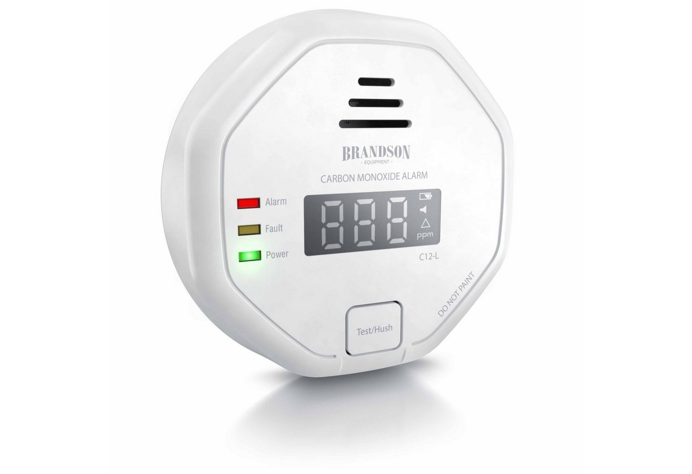Brandson Kohlenmonoxid Melder mit LCD Display CO Alarm mit 85 dB - Batteriebetrieben Bild 3