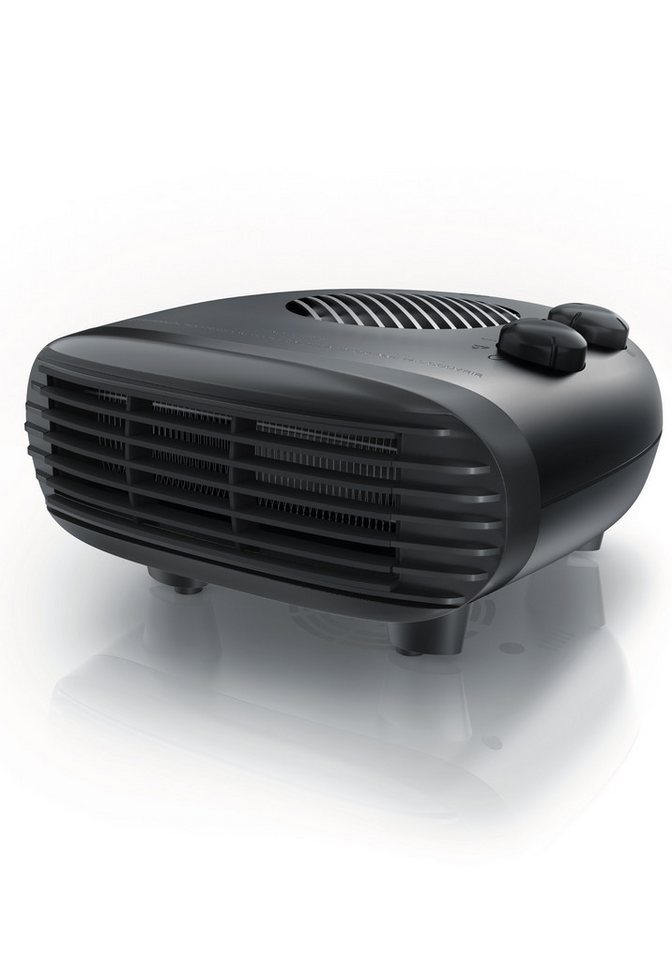 Brandson - Heizlüfter 2000W, 2 Leistungsstufen, Thermostat, energiesparend, leise, Überhitzungsschutz, automatische Abschaltung, Grau Bild 4