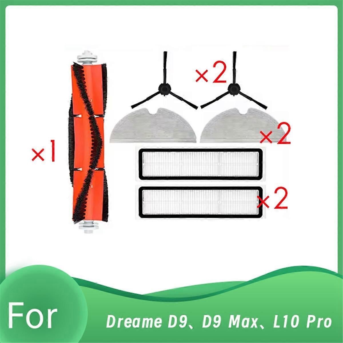 Set Mit 7 Zubehörteilen Für Den Dreame D9/l10 Pro Saugroboter