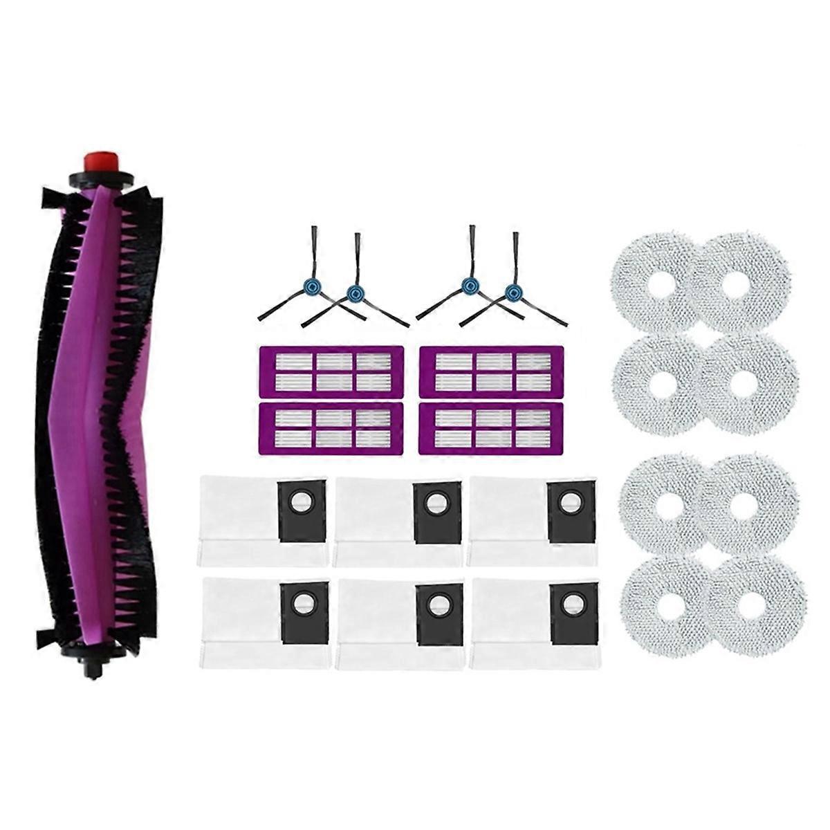 Set Aus 23 Zubehörteilen, Kompatibel Mit Dem Kehrgerät J15 Pro Ultra: Hauptbürste, Filter Und Staubbeutel.