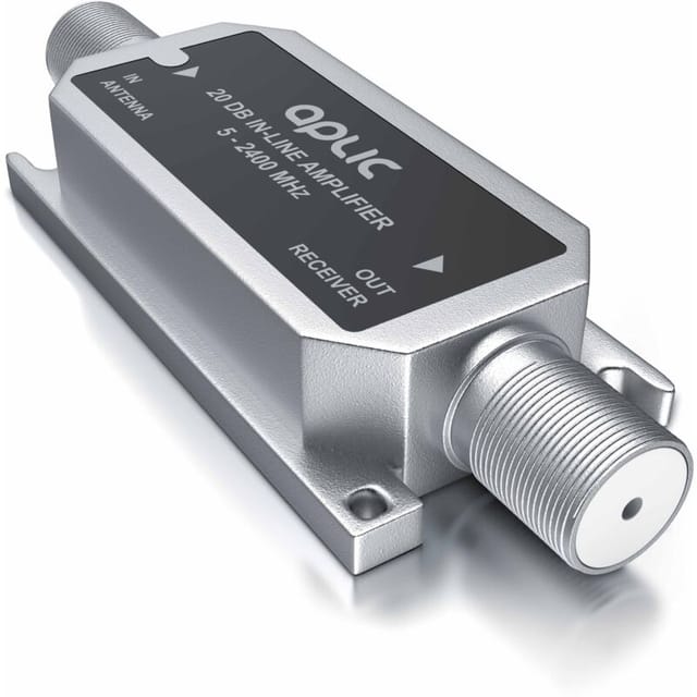 Sat Verstärker 20 dB Inlineverstärker / 5 MHz - 2400 MHz - Aplic
