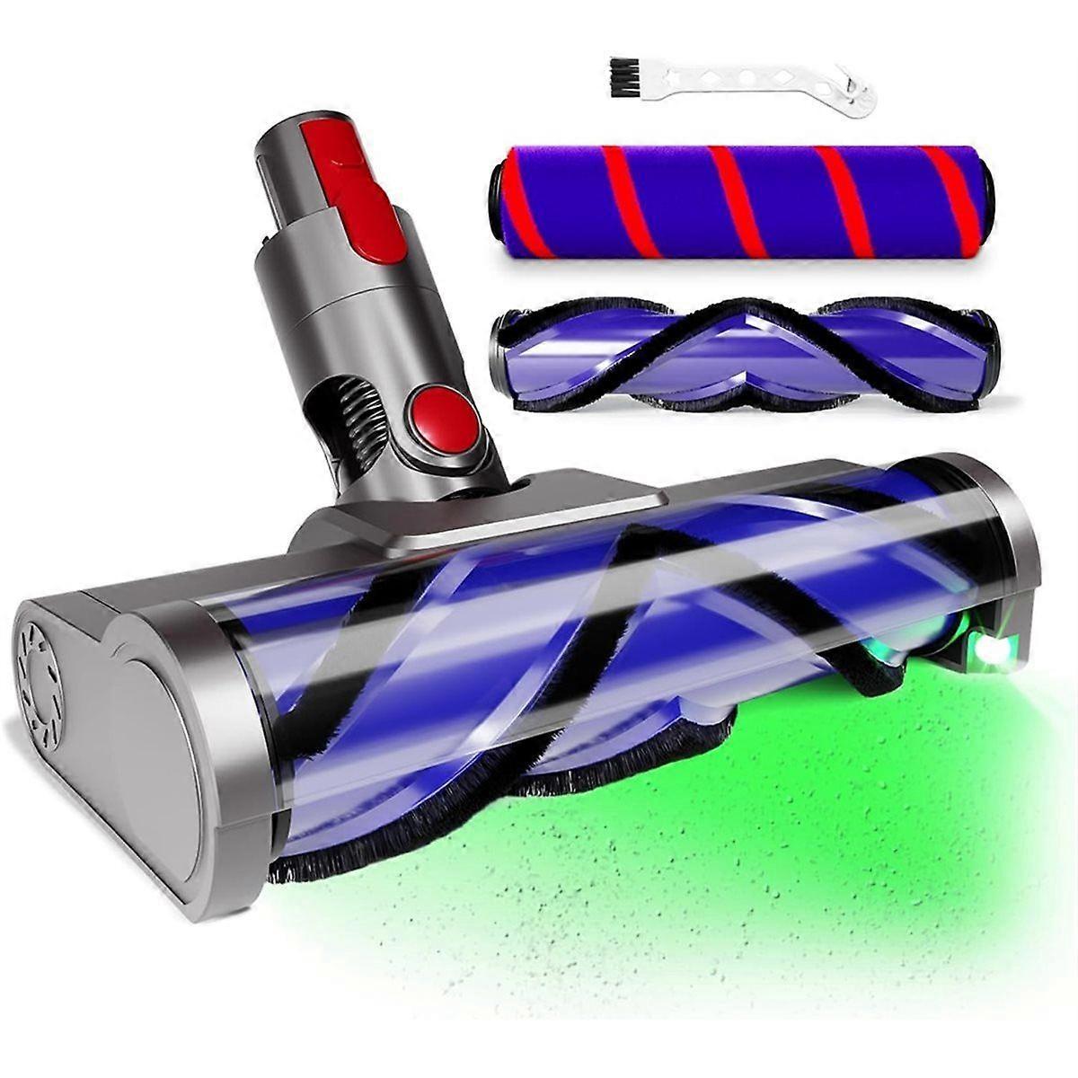 Ersatz-staubsaugerkopf Kompatibel Mit Den Modellen V7/v8/v10/v11/v15, Bürstenschutzwalze Mit Led-beleuchtung