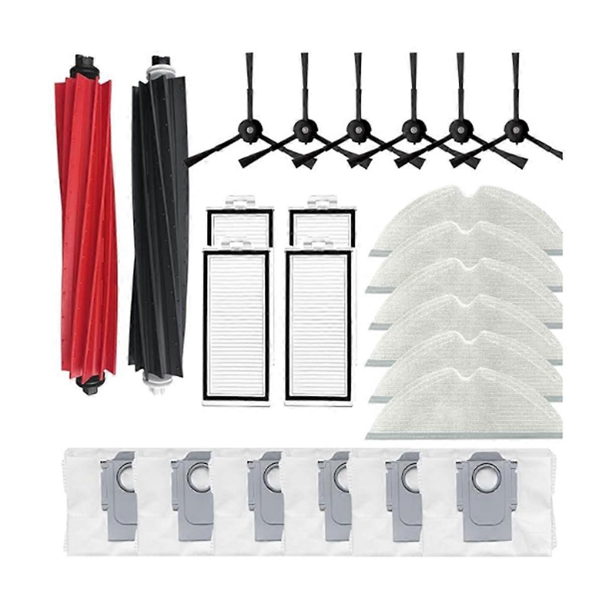 24-teiliges Ersatzteilset Für Die Staubsauger Q8 Max+/q8/q5 Pro+/q5 Pro
