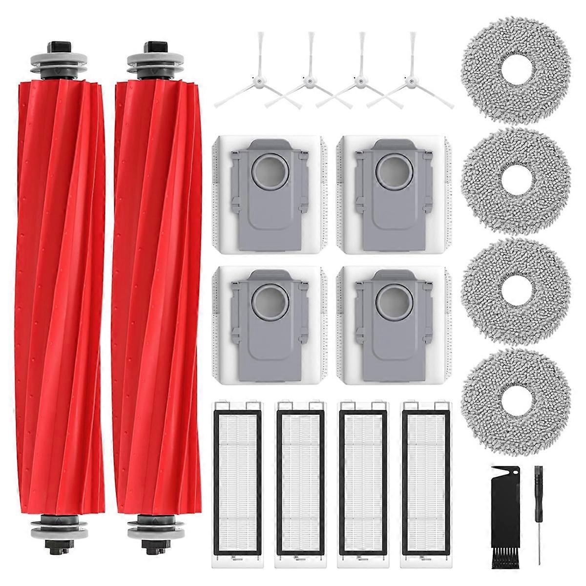 Ersatzteile, Die Mit Dem Q-saugroboter Kompatibel Sind: Hauptbürste, Hepa-filter, Reinigungstücher, Staubbeutel.
