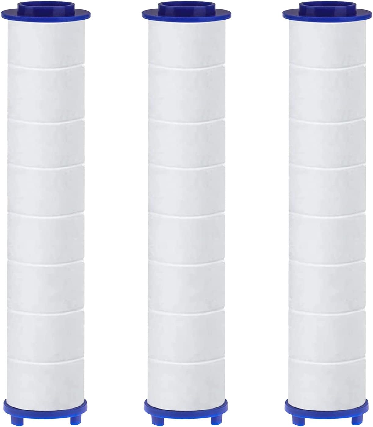 Set Mit 3 Pp-baumwollfiltern Für Duschkopf