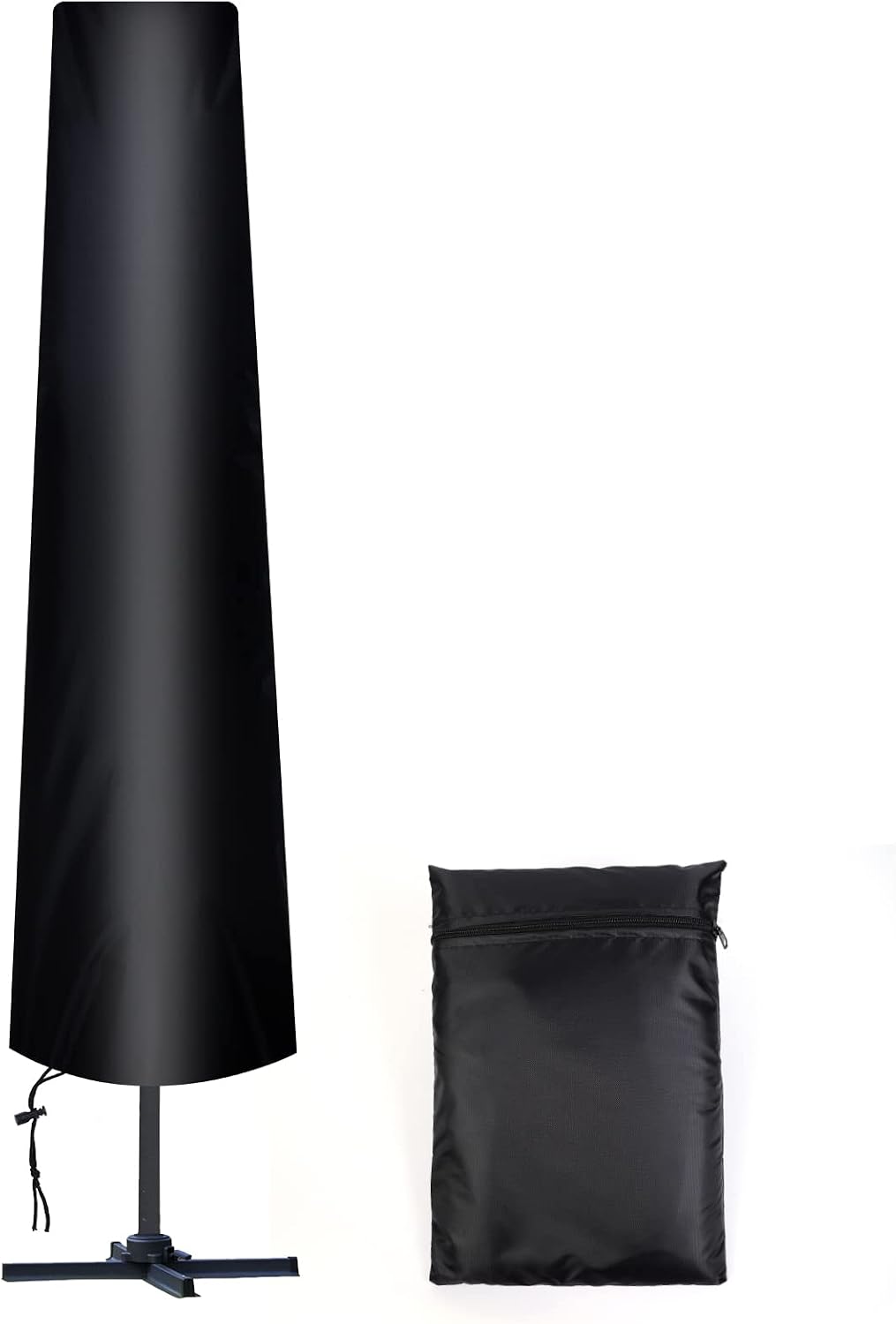 Rett Parasoltrekk Ø 300 Cm, 210d Oxford Beskyttelsestrekk Für Sonnenschirm Mit Gegengewicht, Uv-bestand, Schneebestand